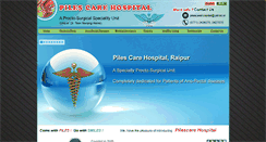 Desktop Screenshot of pilescarehospital.com